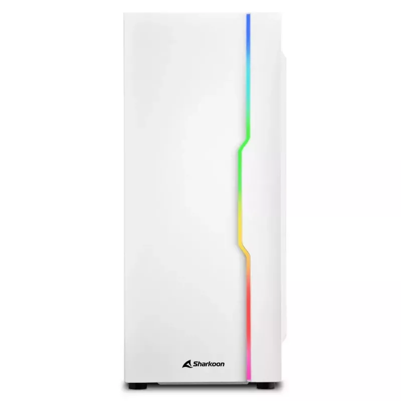 PC Case Sharkoon RGB Slider Midi Tower balta