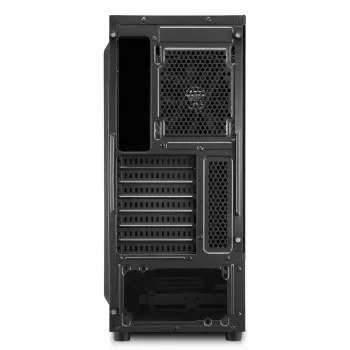 PC korpuss Sharkoon RGB Slider Midi Tower melns