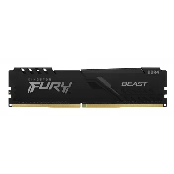 Kingston Technology FURY Beast 8GB 3600MT/s DDR4 CL17 DIMM Melns