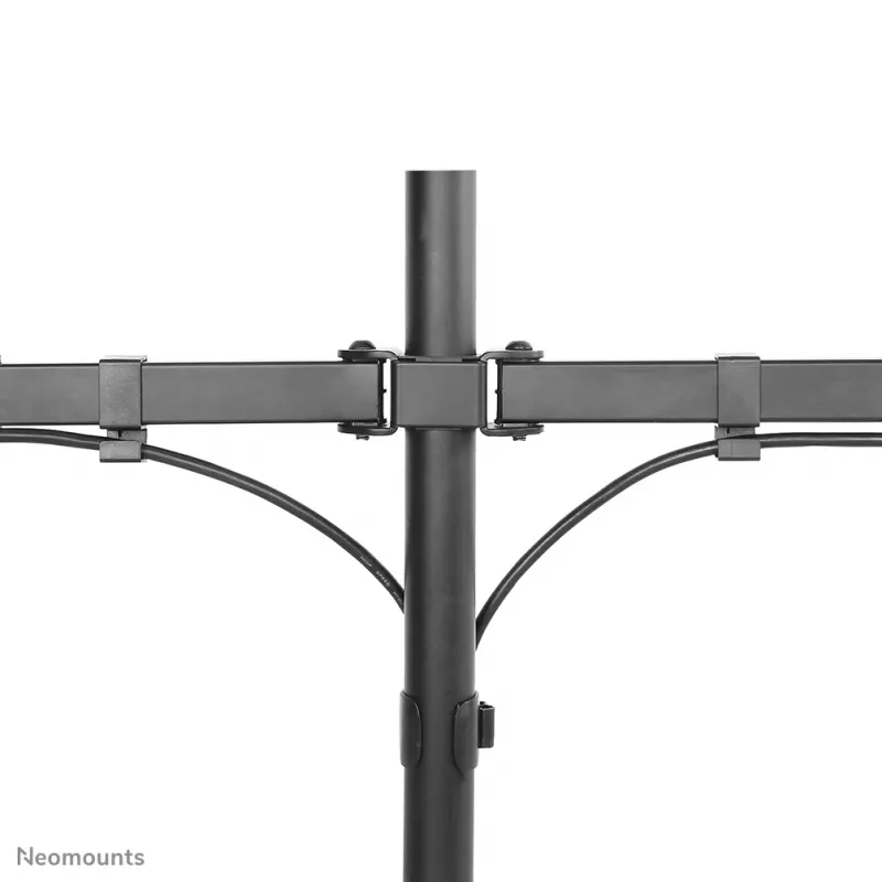 Neomounts FPMA-D550DMelns monitora roka 10-32 collas, Skava/Caurums, 8 kg, 25,4 cm (10 collas), 81,3 cm (32 collas), 100 x 100 mm, Melna