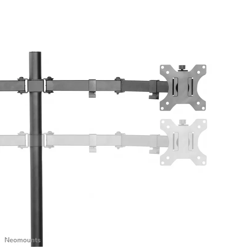 Neomounts FPMA-D550DMelns monitora roka 10-32 collas, Skava/Caurums, 8 kg, 25,4 cm (10 collas), 81,3 cm (32 collas), 100 x 100 mm, Melna