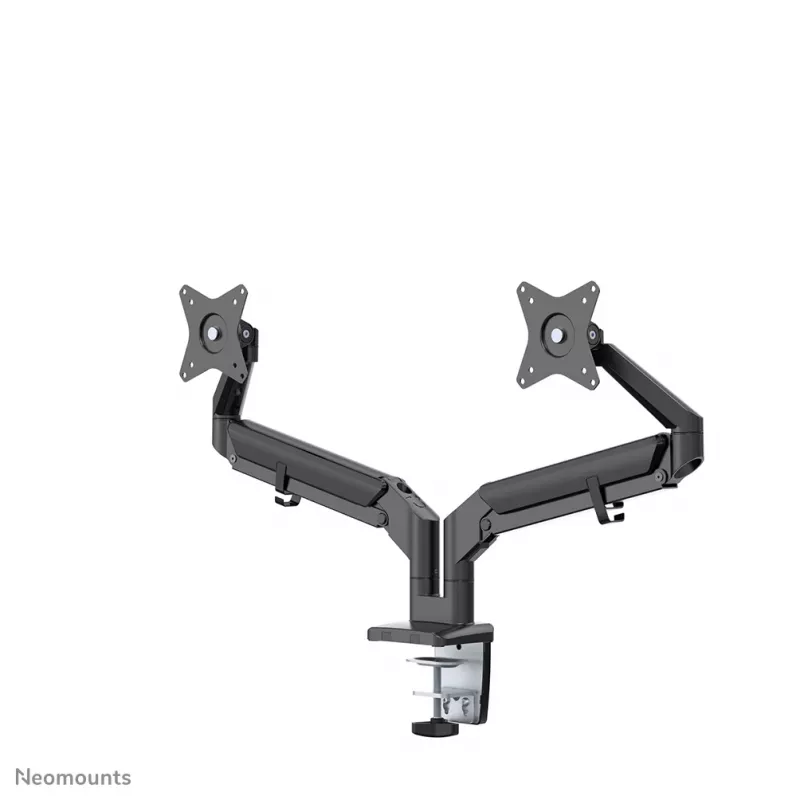 Neomounts DS70-810BL2 Monitors stiprinājuma roka 17-32 collas - gāzes atspere - vietas taupīšana - 180°-stop