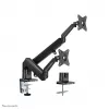 Neomounts DS70-810BL2 Monitors stiprinājuma roka 17-32 collas - gāzes atspere - vietas taupīšana - 180°-stop