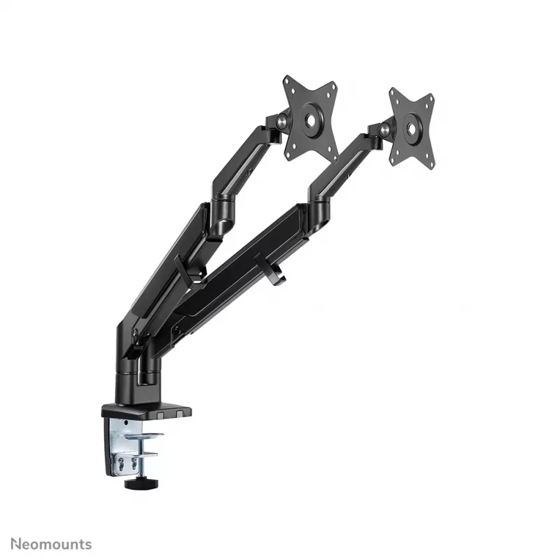Neomounts DS70-810BL2 Monitors stiprinājuma roka 17-32 collas - gāzes atspere - vietas taupīšana - 180°-stop