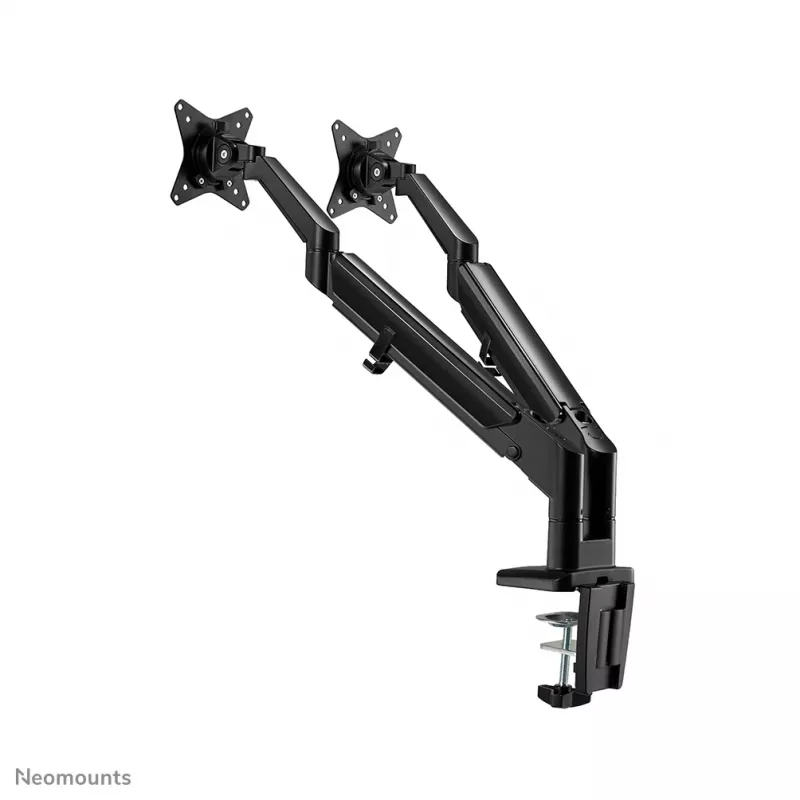 Neomounts DS70-810BL2 Monitors stiprinājuma roka 17-32 collas - gāzes atspere - vietas taupīšana - 180°-stop