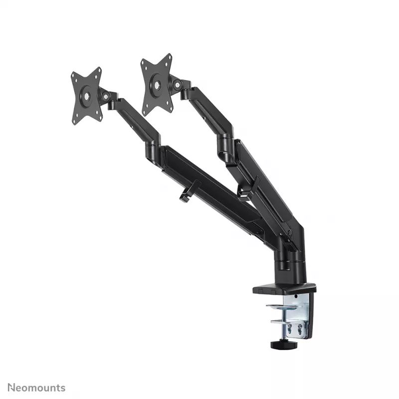 Neomounts DS70-810BL2 Monitors stiprinājuma roka 17-32 collas - gāzes atspere - vietas taupīšana - 180°-stop