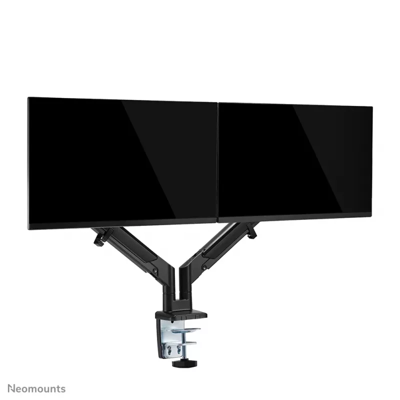 Neomounts DS70-810BL2 Monitors stiprinājuma roka 17-32 collas - gāzes atspere - vietas taupīšana - 180°-stop