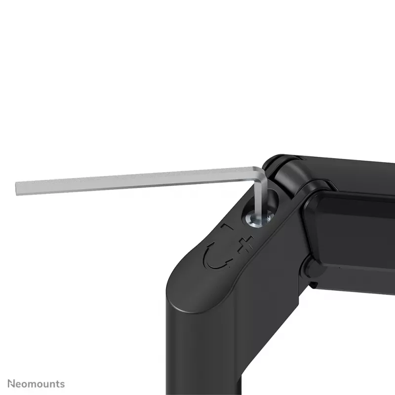 Neomounts DS70-810BL2 Monitors stiprinājuma roka 17-32 collas - gāzes atspere - vietas taupīšana - 180°-stop