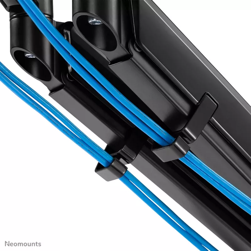 Neomounts DS70-810BL2 Monitors stiprinājuma roka 17-32 collas - gāzes atspere - vietas taupīšana - 180°-stop