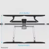 Neomounts DS70-810BL2 Monitors stiprinājuma roka 17-32 collas - gāzes atspere - vietas taupīšana - 180°-stop