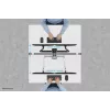Neomounts DS70-810BL2 Monitors stiprinājuma roka 17-32 collas - gāzes atspere - vietas taupīšana - 180°-stop