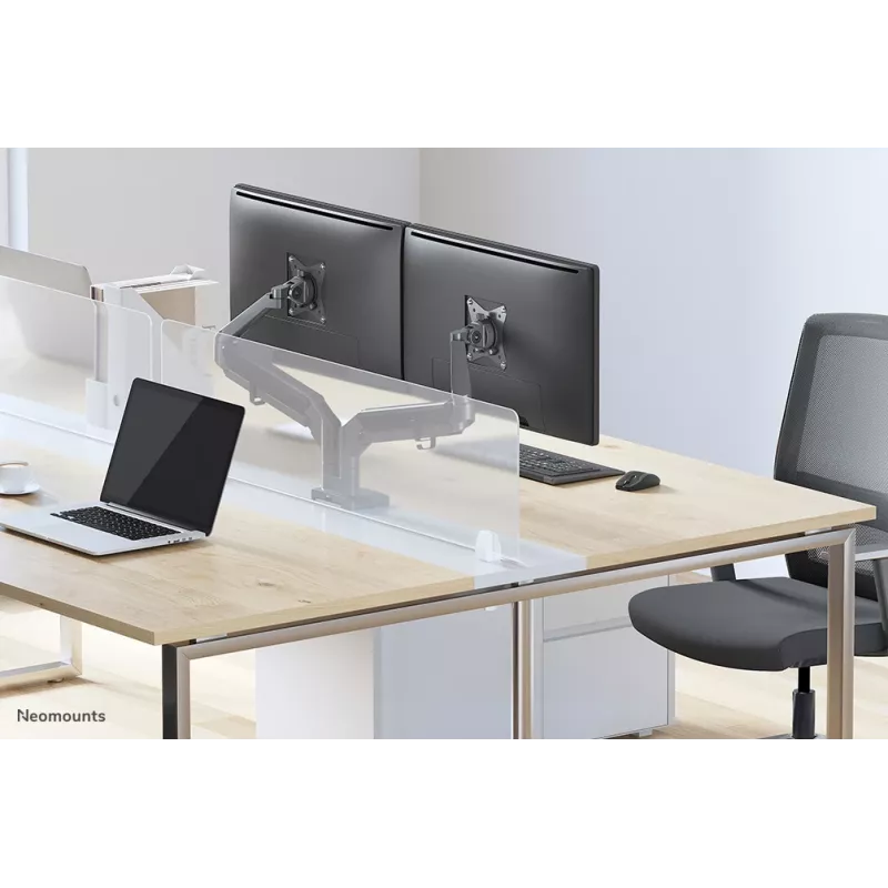 Neomounts DS70-810BL2 Monitors stiprinājuma roka 17-32 collas - gāzes atspere - vietas taupīšana - 180°-stop