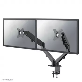 Neomounts DS70-700BL2 monitora plecs 17–27 collas - gāzes atspere, skava, 7 kg, 43,2 cm (17 collas), 68,6 cm (27 collas), 100 x 100 mm, melns