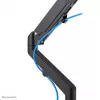 Neomounts DS70-700BL2 monitora plecs 17–27 collas - gāzes atspere, skava, 7 kg, 43,2 cm (17 collas), 68,6 cm (27 collas), 100 x 100 mm, melns