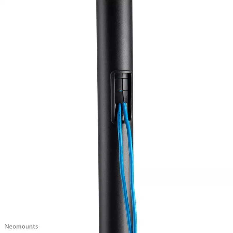 Neomounts FL50-540BL1 TV ratiņi 37-70 collu, Melns, Pārnēsājams grīdas statīvs, Tērauds, 50 kg, 94 cm (37 collas), 177,8 cm (70 collas)