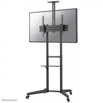 Neomounts FL50-550BL1 TV ratiņi 37-70 collas, melns, pārnēsājams grīdas statīvs, tērauds, 50 kg, 94 cm (37 collas), 177,8 cm (70 collas)