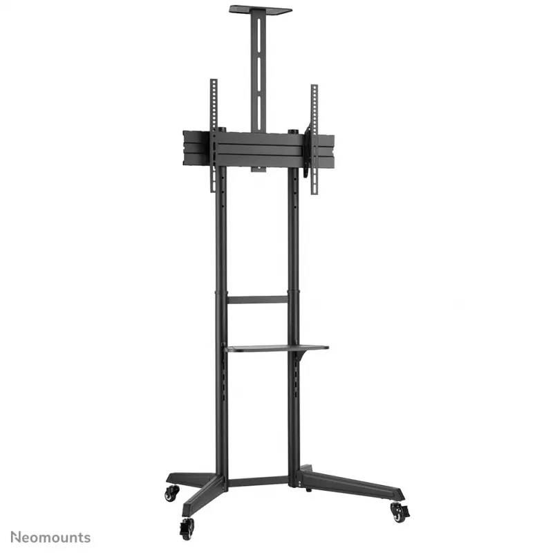 Neomounts FL50-550BL1 TV ratiņi 37-70 collas, melns, pārnēsājams grīdas statīvs, tērauds, 50 kg, 94 cm (37 collas), 177,8 cm (70 collas)