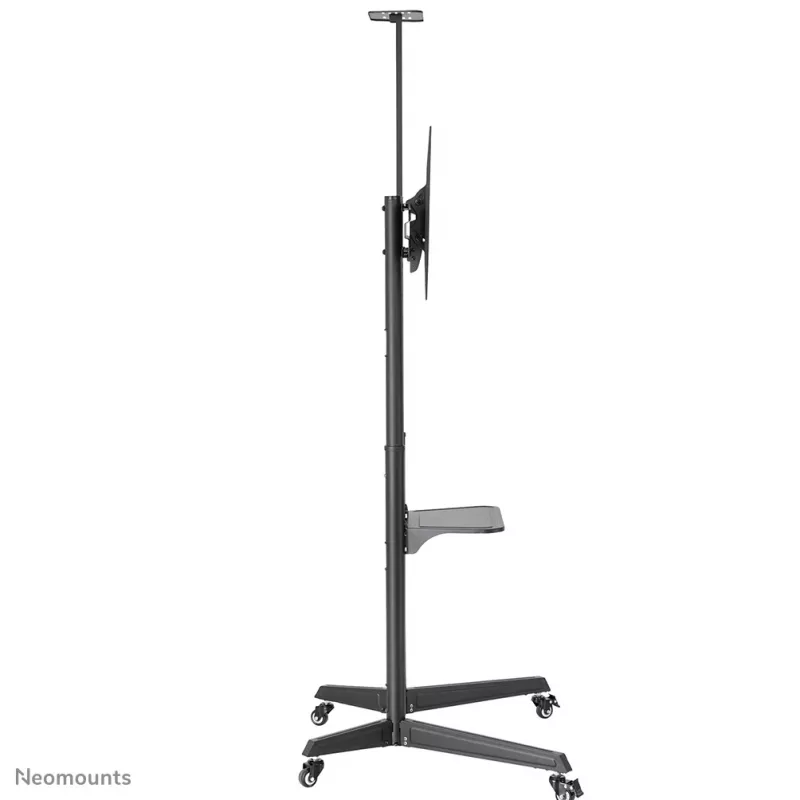 Neomounts FL50-550BL1 TV ratiņi 37-70 collas, melns, pārnēsājams grīdas statīvs, tērauds, 50 kg, 94 cm (37 collas), 177,8 cm (70 collas)
