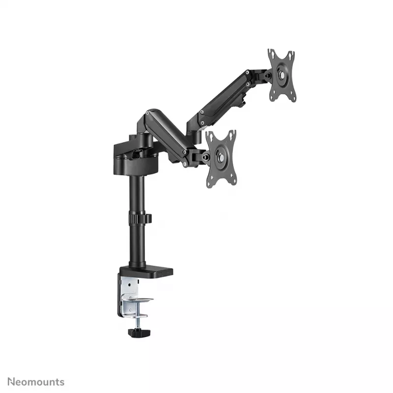 Neomounts DS70-750BL2 monitora statīvs 17-27 collas - gāzes atspere, skava/caurums, 7 kg, 43,2 cm (17 collas), 68,6 cm (27 collas), 100 x 100 mm, melns