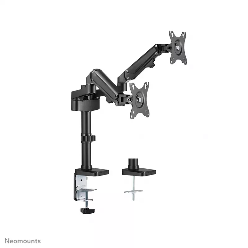 Neomounts DS70-750BL2 monitora statīvs 17-27 collas - gāzes atspere, skava/caurums, 7 kg, 43,2 cm (17 collas), 68,6 cm (27 collas), 100 x 100 mm, melns