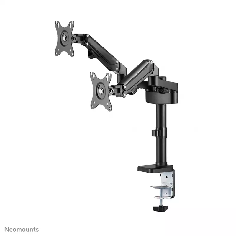 Neomounts DS70-750BL2 monitora statīvs 17-27 collas - gāzes atspere, skava/caurums, 7 kg, 43,2 cm (17 collas), 68,6 cm (27 collas), 100 x 100 mm, melns