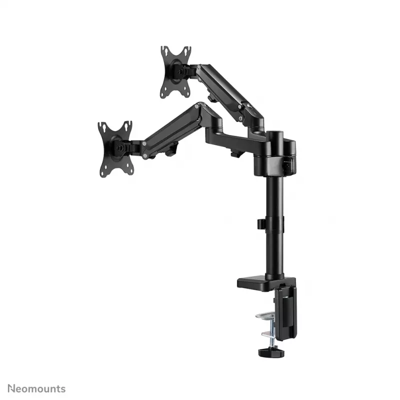 Neomounts DS70-750BL2 monitora statīvs 17-27 collas - gāzes atspere, skava/caurums, 7 kg, 43,2 cm (17 collas), 68,6 cm (27 collas), 100 x 100 mm, melns