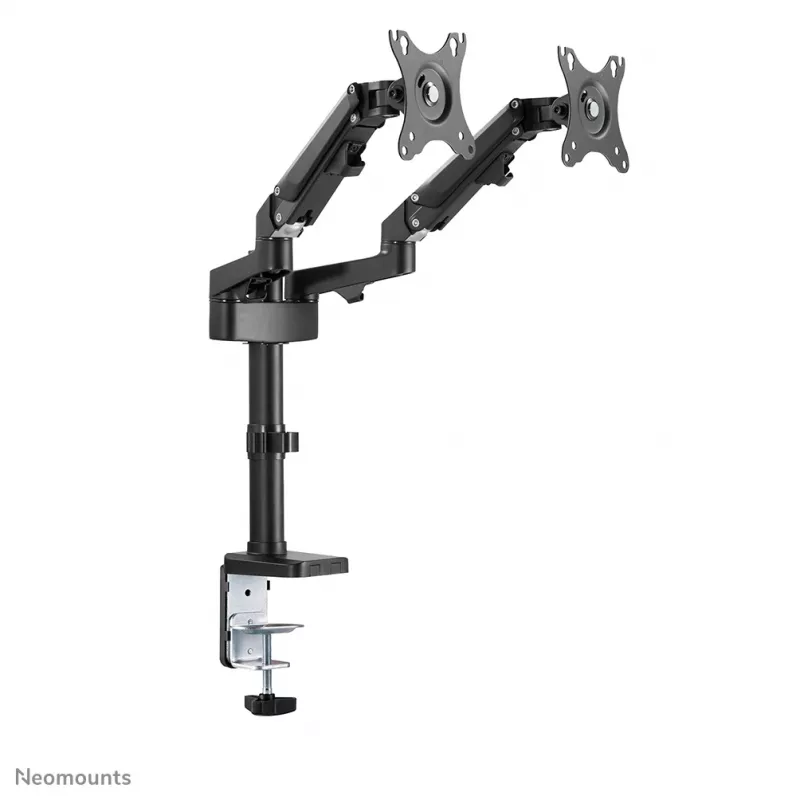 Neomounts DS70-750BL2 monitora statīvs 17-27 collas - gāzes atspere, skava/caurums, 7 kg, 43,2 cm (17 collas), 68,6 cm (27 collas), 100 x 100 mm, melns