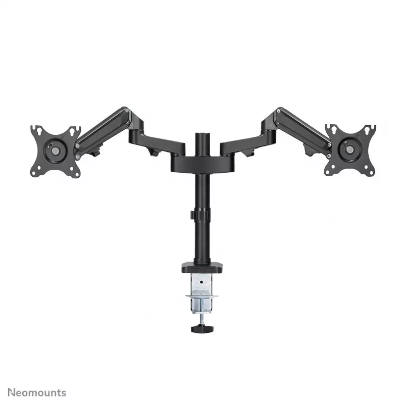 Neomounts DS70-750BL2 monitora statīvs 17-27 collas - gāzes atspere, skava/caurums, 7 kg, 43,2 cm (17 collas), 68,6 cm (27 collas), 100 x 100 mm, melns