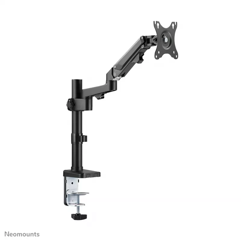 Neomounts DS70-750BL1 Monitora roka 17-27 collas - gāzes atspere, Skava/Caurule, 7 kg, 43.2 cm (17 collas), 68.6 cm (27 collas), 100 x 100 mm, Melna