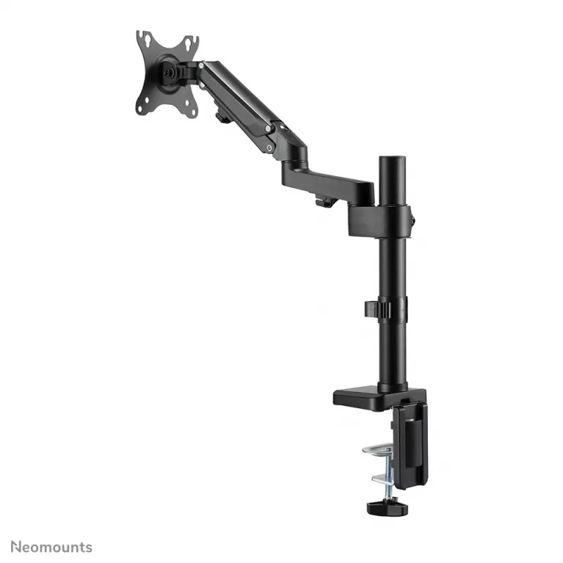 Neomounts DS70-750BL1 Monitora roka 17-27 collas - gāzes atspere, Skava/Caurule, 7 kg, 43.2 cm (17 collas), 68.6 cm (27 collas), 100 x 100 mm, Melna