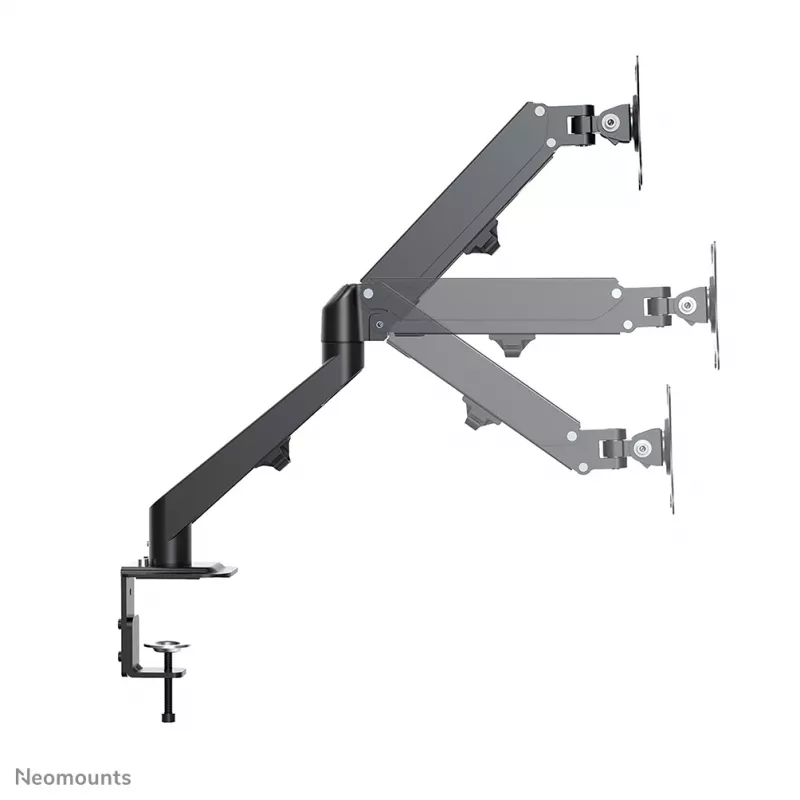 Neomounts DS70-700BL1 Monitora kronšteins 17-27 collas - gāzes atspere, Skava, 7 kg, 43,2 cm (17 collas), 68,6 cm (27 collas), 100 x 100 mm, Melna