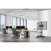 Neomounts NM-M1700Melns TV trolley 32-75 inch, Melns, Fixed floor stand, Steel, 50 kg, 81.3 cm (32 inch), 190.5 cm (75 inch)