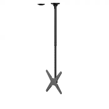 Neomounts FPMA-C340Melns monitora/TV stiprinājums pie griestiem 32-75 collas - augstums 106-156 cm