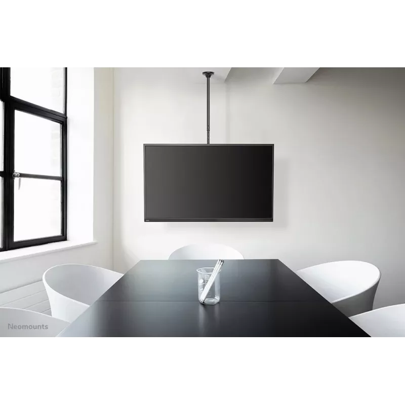 Neomounts FPMA-C340Melns monitora/TV stiprinājums pie griestiem 32-75 collas - augstums 106-156 cm