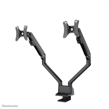 Neomounts FPMA-D750DMelns2 Monitora roka 10-32 collas - gāzes atspere - Topfix - 180° atdura