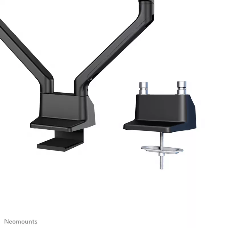 Neomounts FPMA-D750DMelns2 Monitora roka 10-32 collas - gāzes atspere - Topfix - 180° atdura