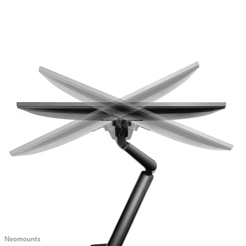Neomounts DS70-810BL1 Monitora statīvs 17-32 collas - gāzes atspere - vietu taupošs - 180°-aizture