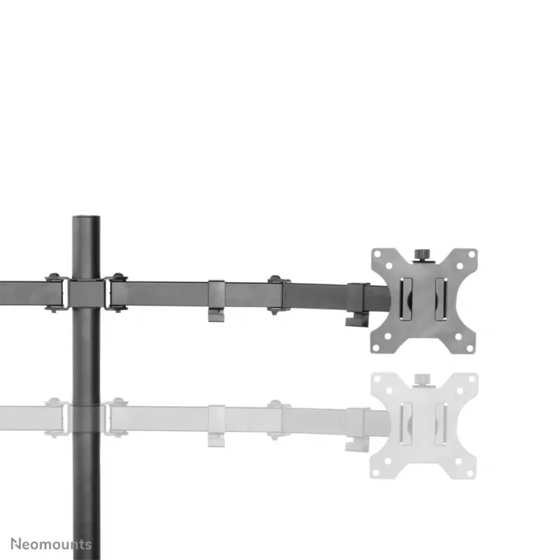 Neomounts FPMA-D550DDMelns monitora statīvs 10-32 collām, brīvi stāvošs, 8 kg, 25,4 cm (10 collas), 81,3 cm (32 collas), 100 x 100 mm, melns