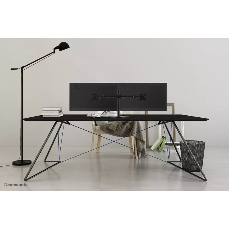 Neomounts FPMA-D550DDMelns monitora statīvs 10-32 collām, brīvi stāvošs, 8 kg, 25,4 cm (10 collas), 81,3 cm (32 collas), 100 x 100 mm, melns
