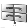Neomounts FPMA-D700D4 Monitora svira 19-30 collas, Skava, 8 kg, 48,3 cm (19 collas), 76,2 cm (30 collas), 100 x 100 mm, Melna