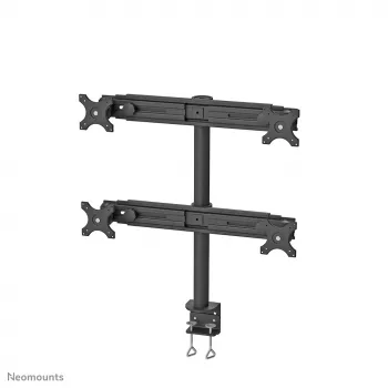 Neomounts FPMA-D700D4 Monitora svira 19-30 collas, Skava, 8 kg, 48,3 cm (19 collas), 76,2 cm (30 collas), 100 x 100 mm, Melna