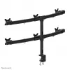 Neomounts FPMA-D700D6 Monitora statīvs 19-27 collu, Skavas stiprinājums, 8 kg, 48,3 cm (19 collas), 68,6 cm (27 collas), 100 x 100 mm, Melns