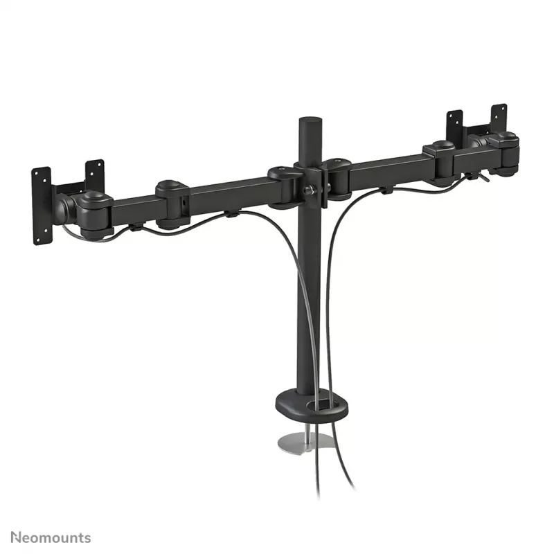 Neomounts FPMA-D960DG monitora roka 10-27 collu, caurumā stiprināma, 8 kg, 25,4 cm (10 collas), 68,6 cm (27 collas), 100 x 100 mm, melna