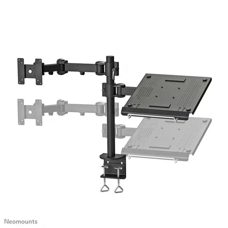 Neomounts FPMA-D960NOTEBOOK Monitora svira ar klēpjdatora turētāju 10-27 collas