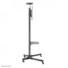 Neomounts PLASMA-M1700E TV ratiņi 32-70 collas, melns, portatīvs grīdas statīvs, tērauds, 50 kg, 81,3 cm (32 collas), 177,8 cm (70 collas)