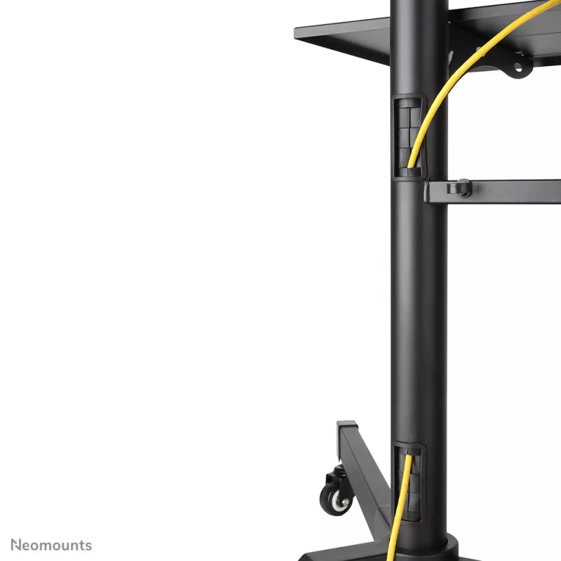 Neomounts PLASMA-M1700E TV ratiņi 32-70 collas, melns, portatīvs grīdas statīvs, tērauds, 50 kg, 81,3 cm (32 collas), 177,8 cm (70 collas)