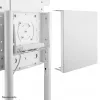 Neomounts NS-M1250balta TV ratiņi 37-70 collas - pagriežams