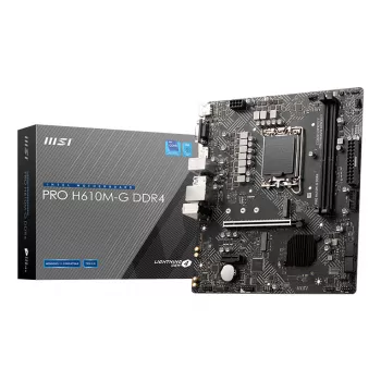 MSI PRO H610M-G DDR4 mātesplate Intel H610 LGA 1700 micro ATX