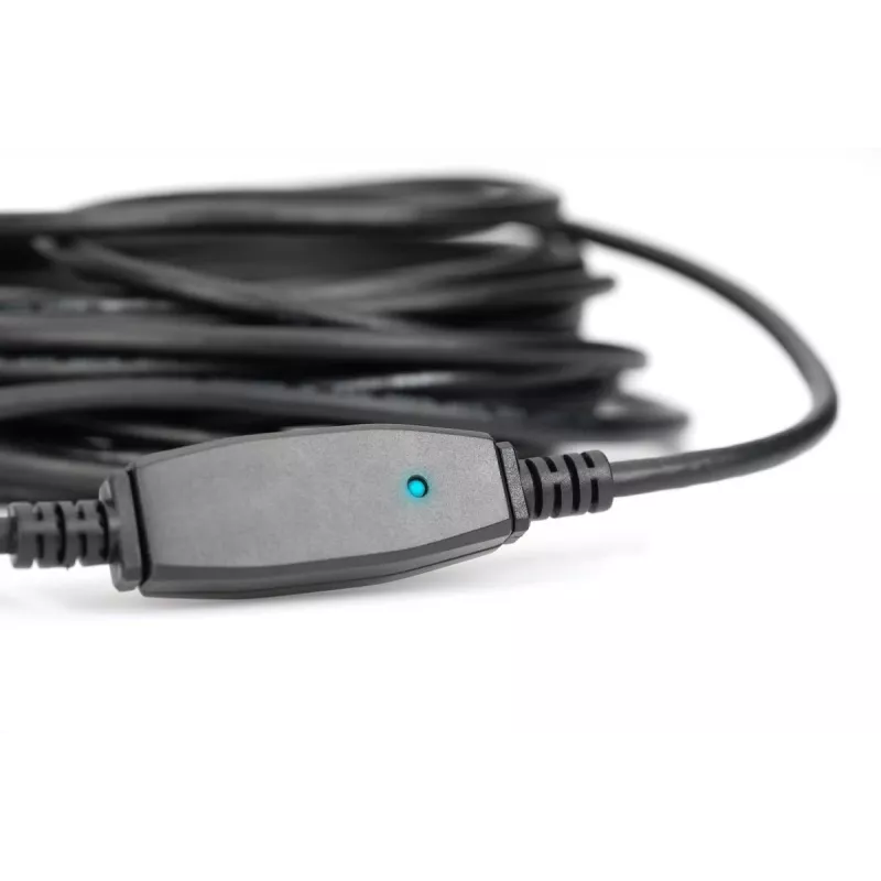 DIGITUS USB 3.0 aktīvais pagarinātājkabelis 15 m
