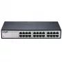 D-Link DGS-1100-24V2 pārvaldīts L2 Gigabit Ethernet (10/100/1000) 1U melns, pelēks